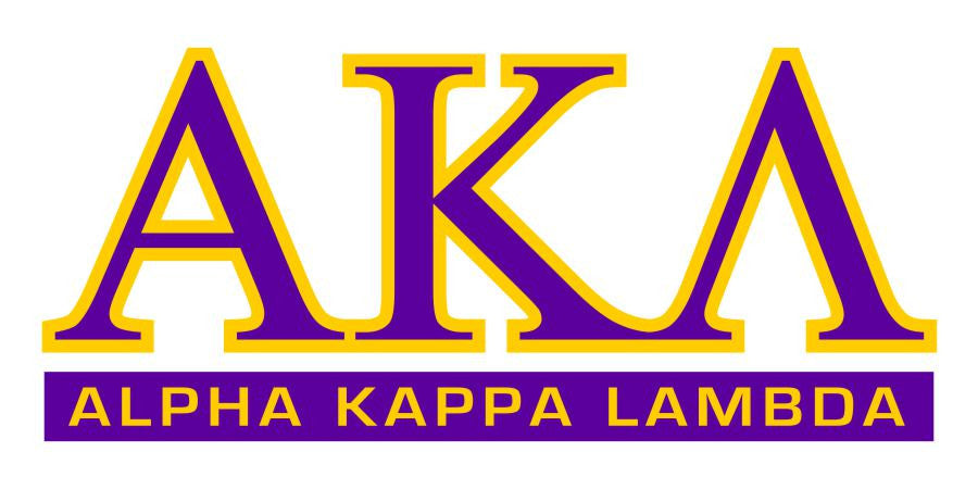 Alpha Kappa Lambda Classic Sticker — GreekU