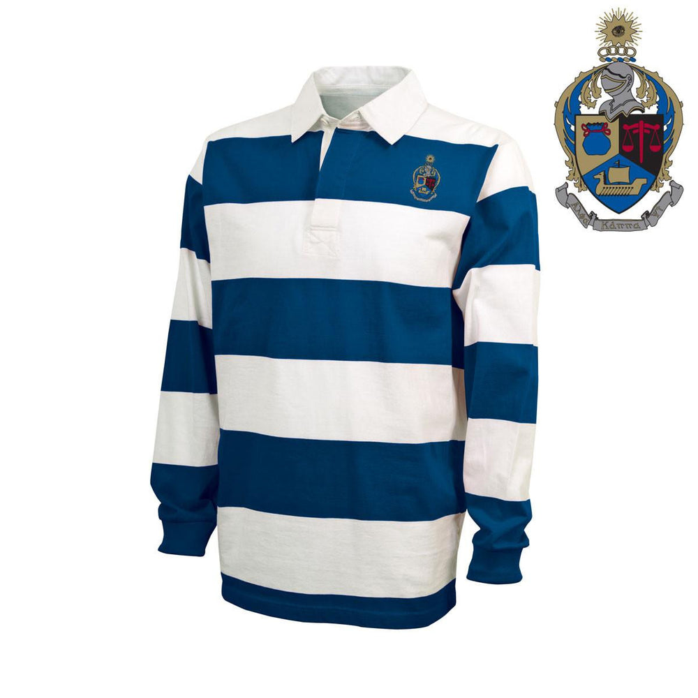 Alpha Kappa Psi Classic Crest Rugby Shirt Alpha Kappa Psi Classic Crest Rugby Shirt