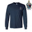 Discount Alpha Kappa Psi Fraternity Crest Shield Longsleeve Tee DISCOUNT-Alpha Kappa Psi Fraternity Crest - Shield Longsleeve Tee