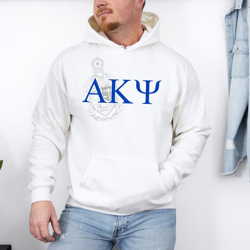 Alpha Kappa Psi Alpha Kappa Psi Crest World Famous Hooded Sweatshirt