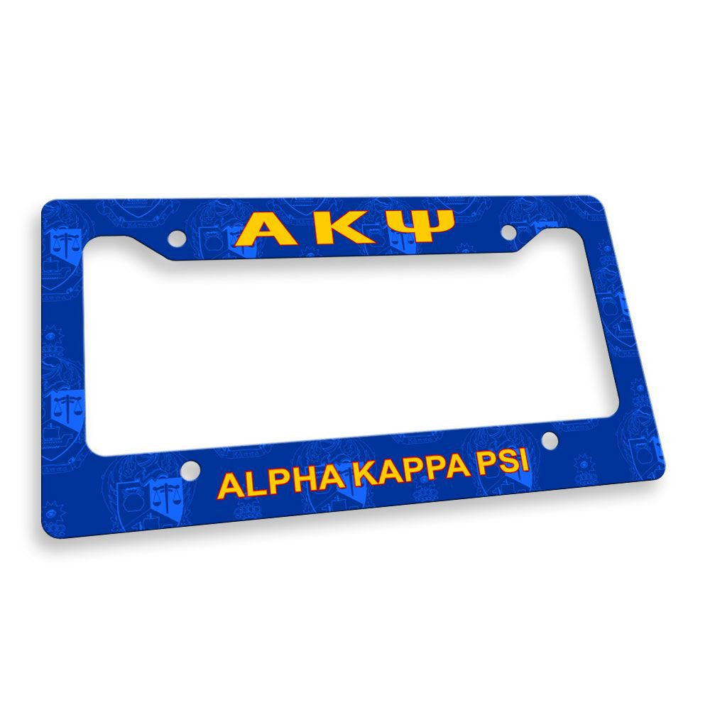 Alpha Kappa Psi License Plate Frame Alpha Kappa Psi License Plate Frame