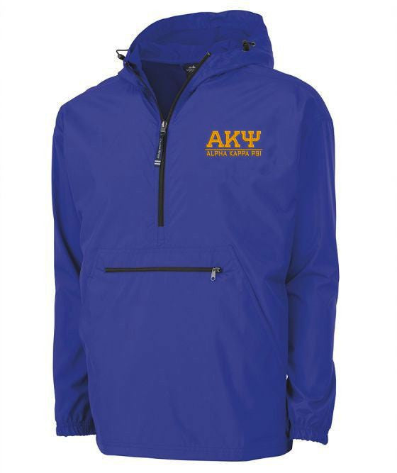 Alpha Kappa Psi Greek Letter Pack N Go Pullover Alpha Kappa Psi Greek Letter Pack-N-Go Pullover