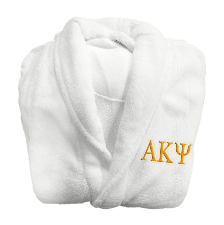 Alpha Kappa Psi Lettered Bathrobe Alpha Kappa Psi Lettered Bathrobe