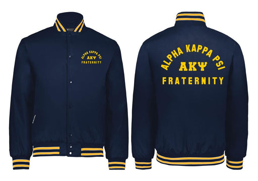 Alpha Kappa Psi Alpha Kappa Psi Old School Coach's Jacket