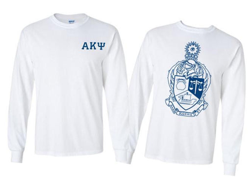 Alpha Kappa Psi Alpha Kappa Psi World Famous Crest Long Sleeve T-Shirt