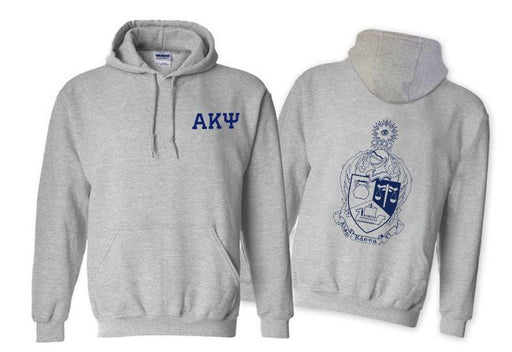 Alpha Kappa Psi Alpha Kappa Psi World Famous Crest - Shield Hooded Sweatshirt