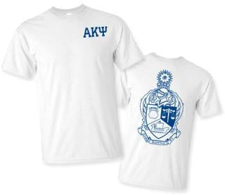 Greekgear Alpha Kappa Psi World Famous Crest Tee Alpha Kappa Psi World Famous Crest Tee