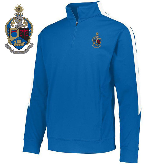 Discount Alpha Kappa Psi World Famous Greek Crest Shield Medalist Pullover DISCOUNT-Alpha Kappa Psi-  World Famous Greek Crest - Shield Medalist Pullover
