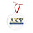 Alpha Kappa Psi Classic Circle Ornaments Alpha Kappa Psi Classic Circle Ornaments