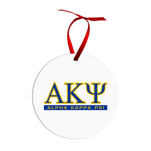 Alpha Kappa Psi Alpha Kappa Psi Classic Circle Ornaments
