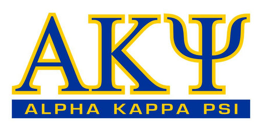 Alpha Kappa Psi Alpha Kappa Psi Classic Sticker