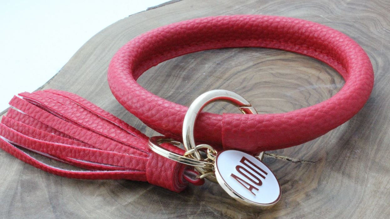 Alpha Omicron Pi Bangle Keychain Alpha Omicron Pi Bangle Keychain