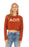Alpha Omicron Pi Bella + Canvas Women's Cropped Crew Fleece Alpha Omicron Pi Bella + Canvas - Women's Cropped Crew Fleece