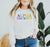 Alpha Omicron Pi Colors Upon Colors Crewneck Sweatshirt Alpha Omicron Pi Colors Upon Colors Crewneck Sweatshirt