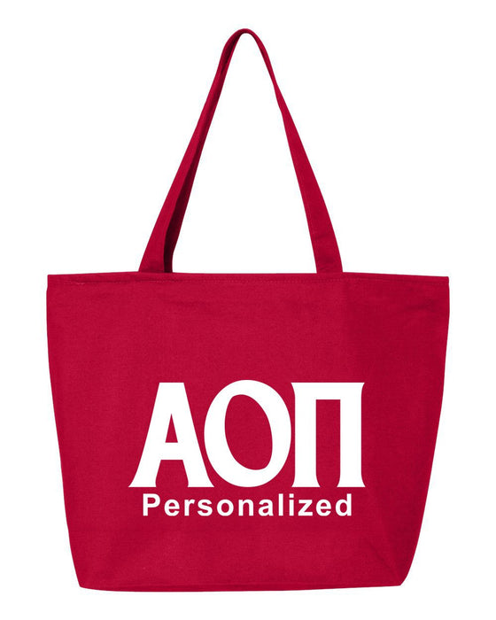 Alpha Omicron Pi Design Your Own Tote Bag Alpha Omicron Pi Design Your Own Tote Bag