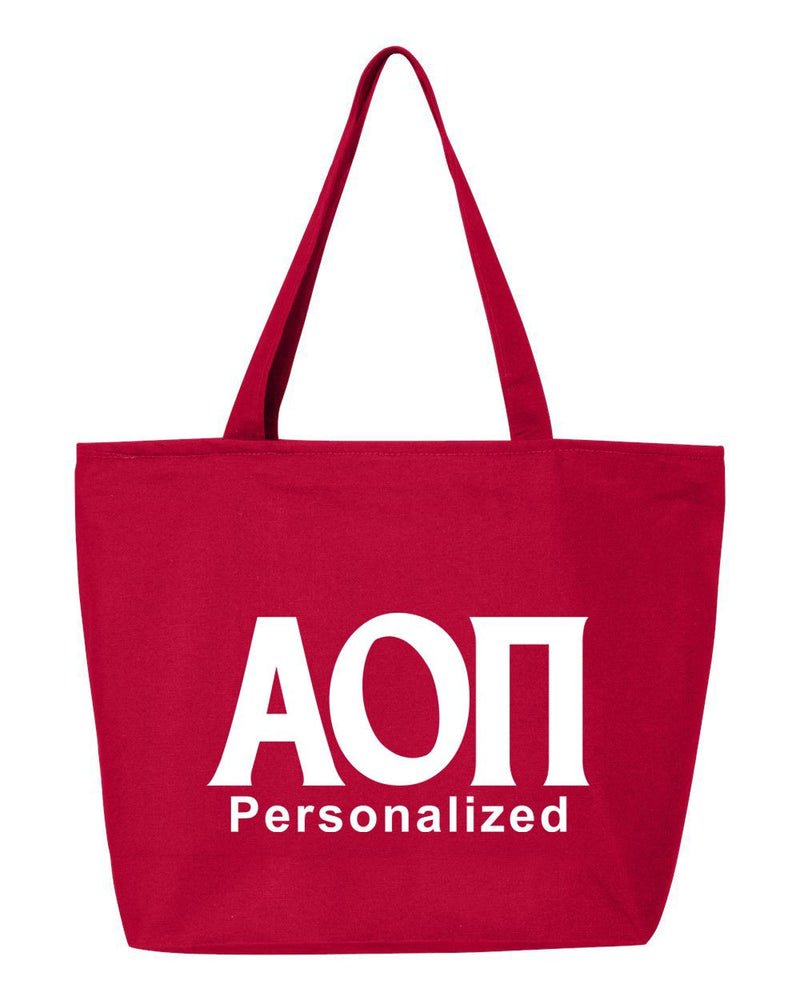 Alpha Omicron Pi Design Your Own Tote Bag Alpha Omicron Pi Design Your Own Tote Bag