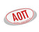 Alpha Omicron Pi Greek Letter Oval Decal Alpha Omicron Pi Greek Letter Oval Decal