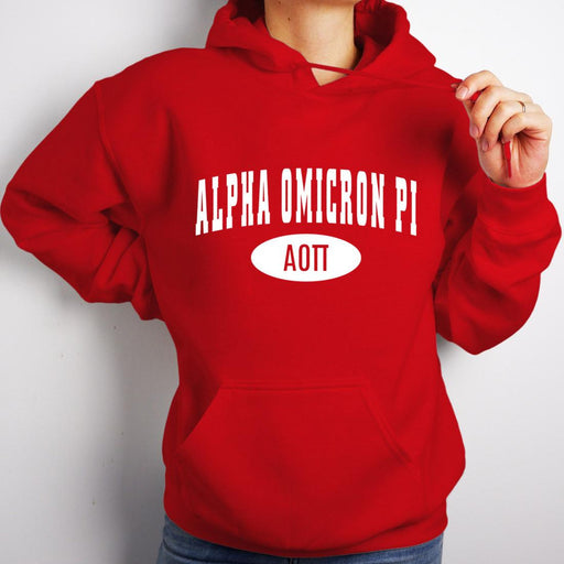 Alpha Omicron Pi Alpha Omicron Pi Group Hooded Sweatshirts