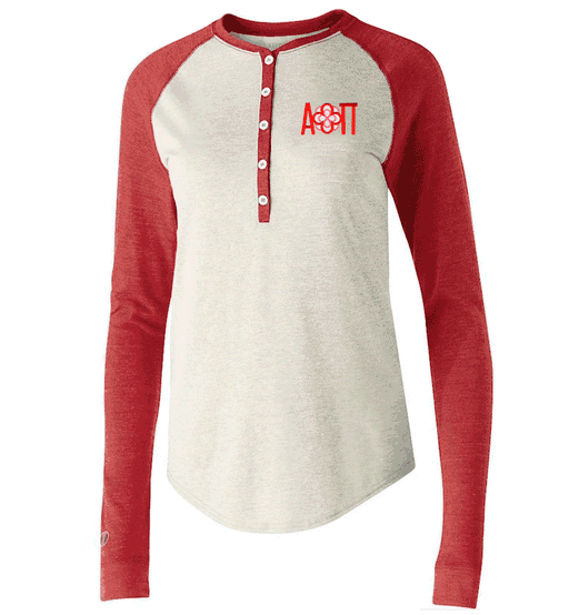 Trending DISCOUNT-Alpha Omicron Pi Infinity Rose Ladies Alum Shirt