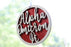 Alpha Omicron Pi Laser Carved Script Ornament 3" Round Alpha Omicron Pi Laser Carved Script Ornament - 3