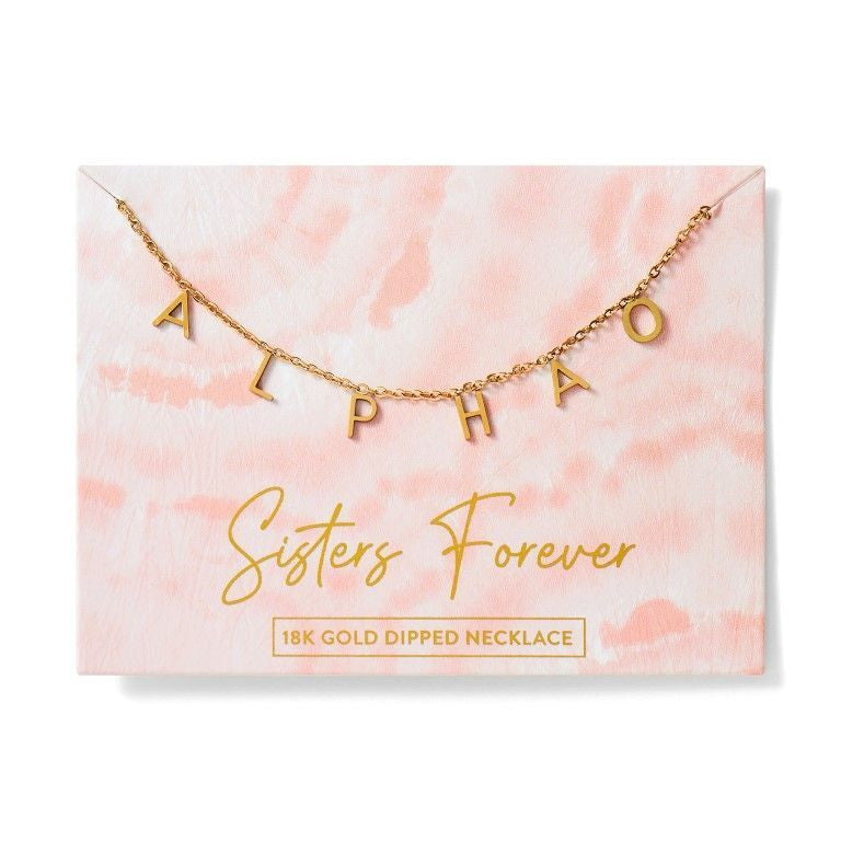 Alpha Omicron Pi Nickname Necklaces Alpha Omicron Pi Nickname Necklaces