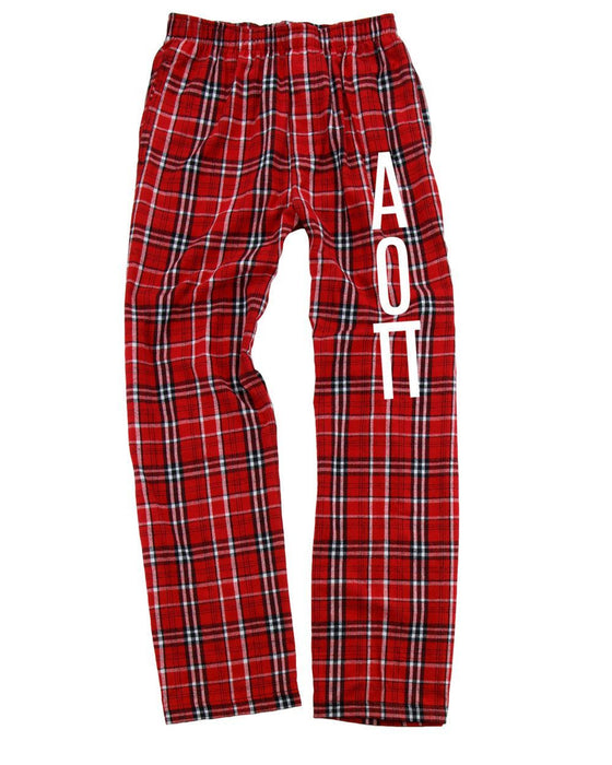 Alpha Omicron Pi Pajamas Flannel Plaid Pant Alpha Omicron Pi Pajamas -  Flannel Plaid Pant