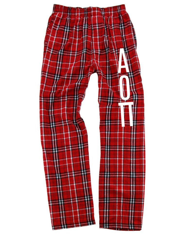 Alpha Omicron Pi Pajamas Flannel Plaid Pant Alpha Omicron Pi Pajamas -  Flannel Plaid Pant