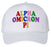 Alpha Omicron Pi Rainbow Trucker Hat Alpha Omicron Pi Rainbow Trucker Hat