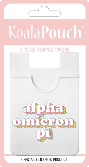 Alpha Omicron Pi Retro Koala Pouch Alpha Omicron Pi Retro Koala Pouch