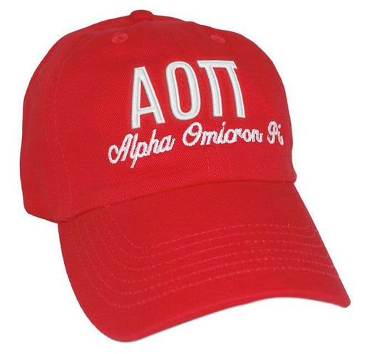 Alpha Omicron Pi Alpha Omicron Pi Script Cap
