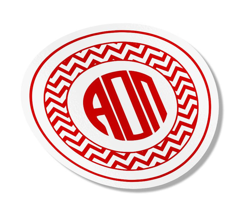 Alpha Omicron Pi Sorority Monogram Bumper Sticker Alpha Omicron Pi Sorority Monogram Bumper Sticker