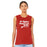 Printify Alpha Omicron Pi Tail Heart Bella + Canvas Muscle Tank Alpha Omicron Pi Tail Heart Bella + Canvas Muscle Tank