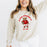 Alpha Omicron Pi Teddy Bear Crewneck Sweatshirt Alpha Omicron Pi Teddy Bear Crewneck Sweatshirt