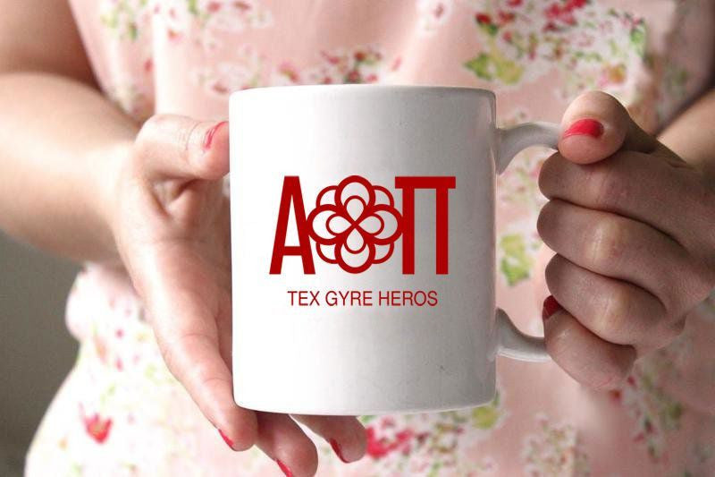 Alpha Omicron Pi White Mascot Coffee Mug Personalized! Alpha Omicron Pi White Mascot Coffee Mug - Personalized!