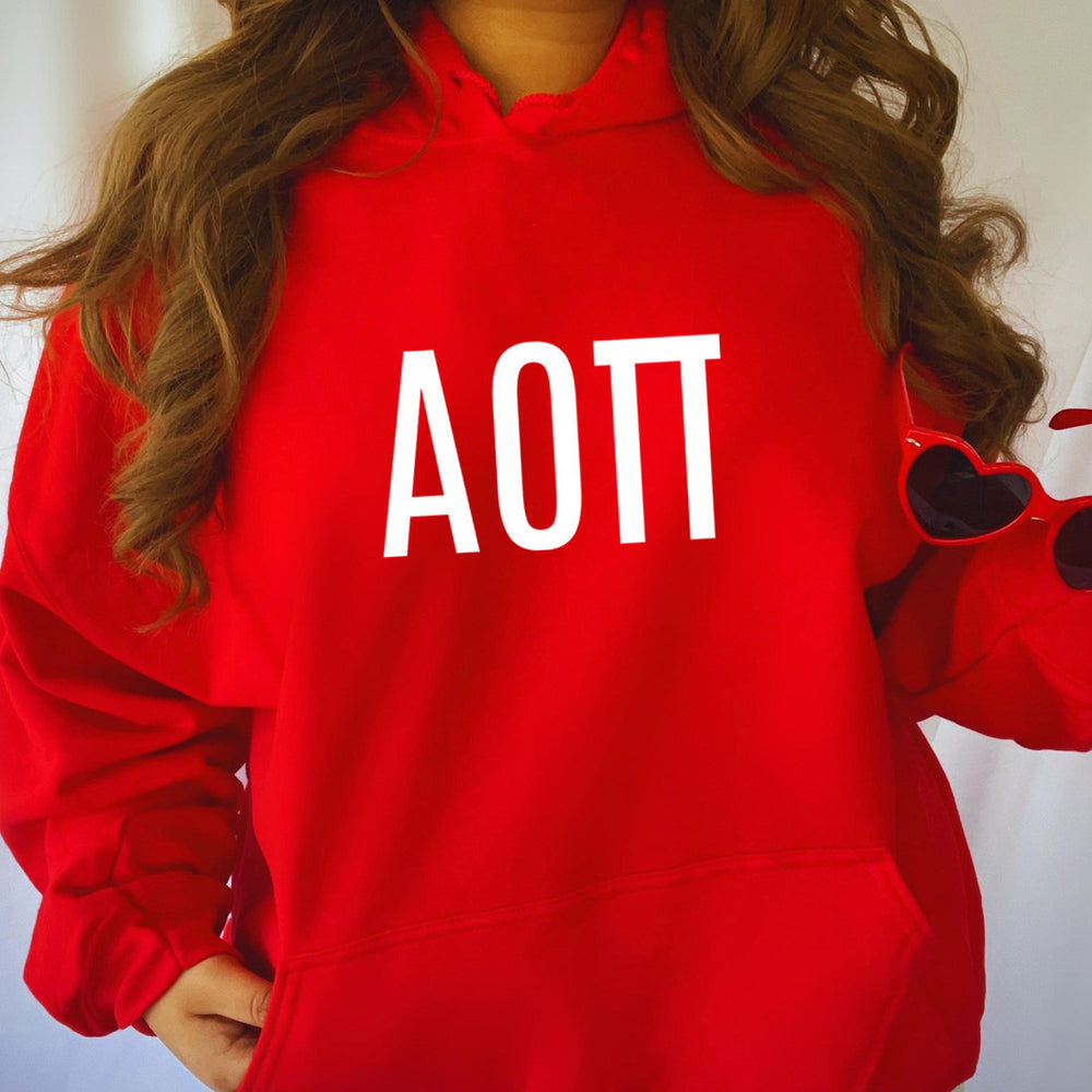 Alpha Omicron Pi World Famous Greek Hoodie Alpha Omicron Pi World Famous Greek Hoodie