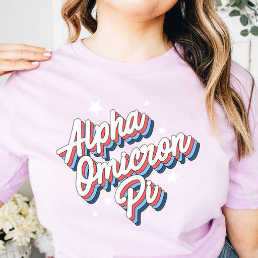 Alpha Omicron Pi Alpha Omicron Pi Flashback Tees