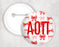 Alpha Omicron Pi Multi Bows Pin Buttons Alpha Omicron Pi Multi Bows Pin Buttons