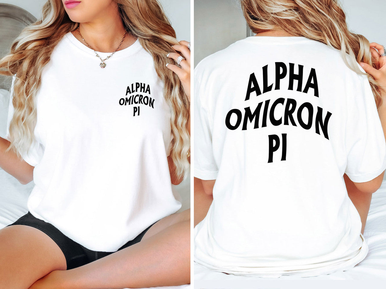 Alpha Omicron Pi Social Tee Alpha Omicron Pi Social Tee