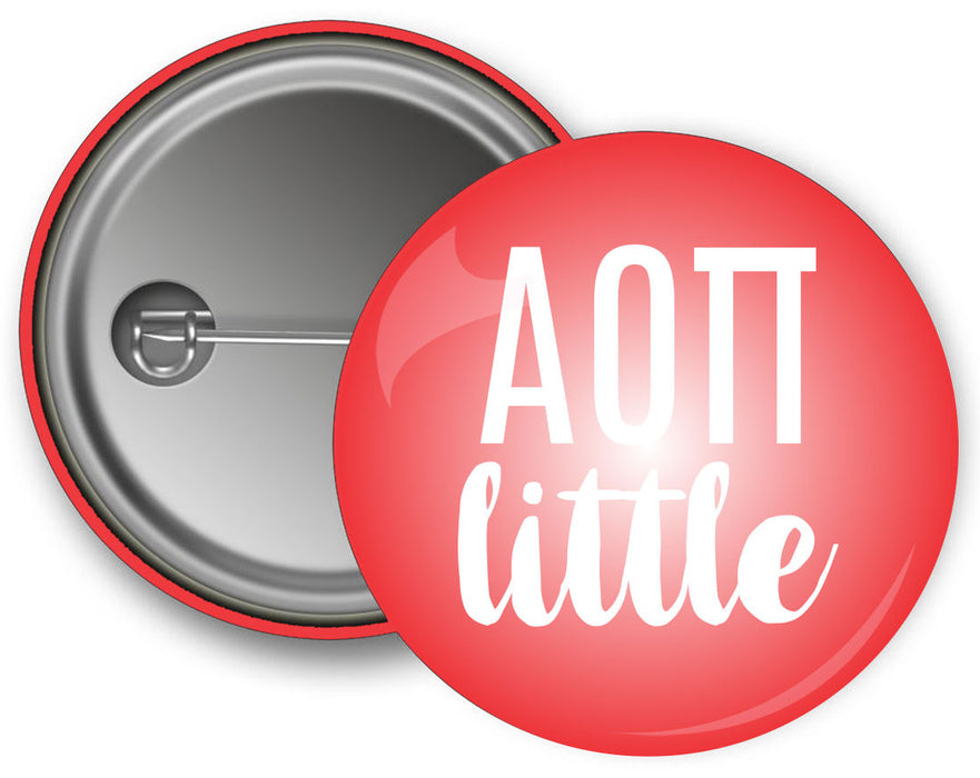 Alpha Omicron Pi Little Button Alpha Omicron Pi Little Button