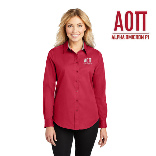 Alpha Omicron Pi Alpha Omicron Pi Greek Letter Oxford
