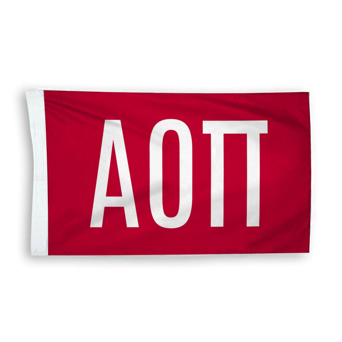 Alpha Omicron Pi New 2 Color Flags Alpha Omicron Pi New 2 Color Flags
