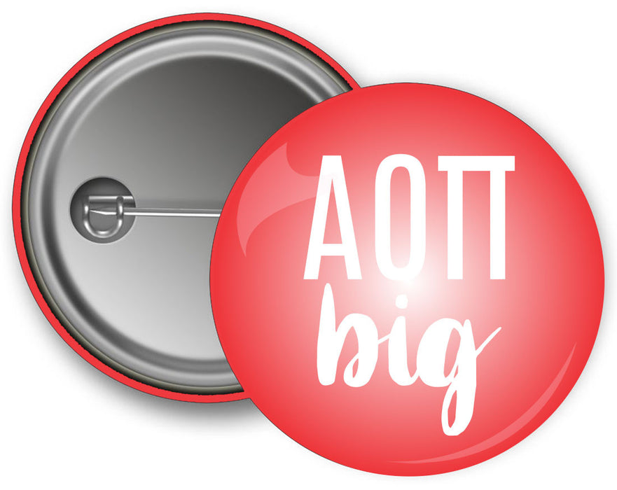 Alpha Omicron Pi Big Button Alpha Omicron Pi Big Button