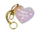 Alpha Omicron Pi Iridescent Heart Keychain Alpha Omicron Pi  Iridescent Heart Keychain