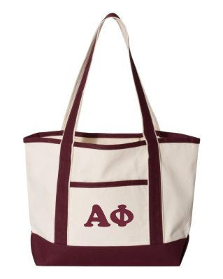 Alpha Phi Sailing Tote Bag Alpha Phi Sailing Tote Bag