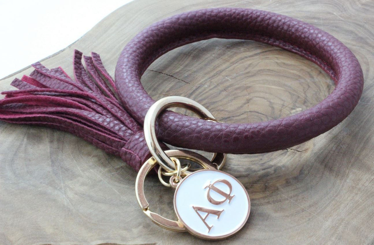 Alpha Phi Bangle Keychain Alpha Phi Bangle Keychain