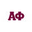 Alpha Phi Big Greek Letter Window Sticker Decal Alpha Phi Big Greek Letter Window Sticker Decal
