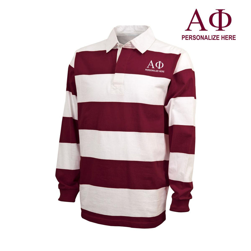 Alpha Phi Classic Rugby Shirt Alpha Phi Classic Rugby Shirt