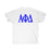 Printify Alpha Phi Delta Lettered Tee $24.95 ALPHA PHI DELTA LETTERED TEE - $24.95