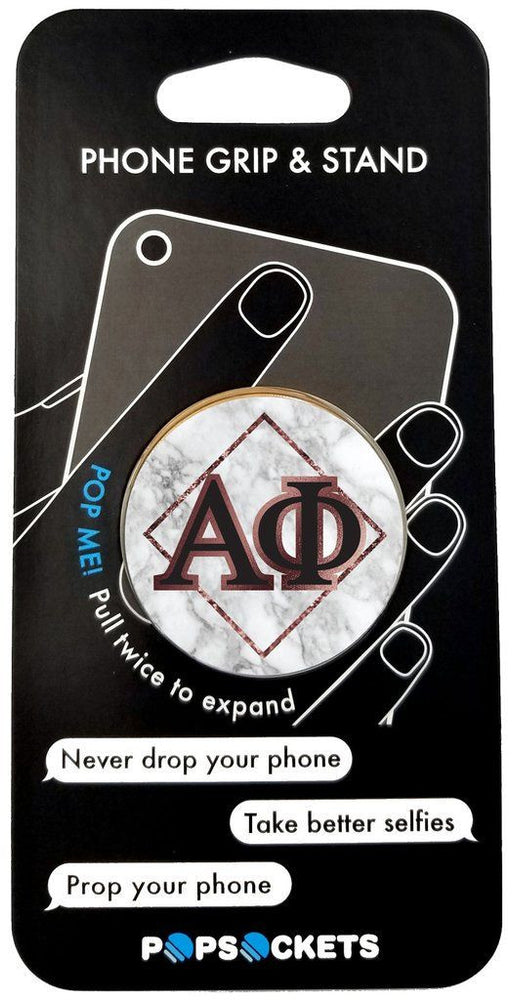 Alpha Phi Diamond Pop Socket Alpha Phi Diamond Pop Socket