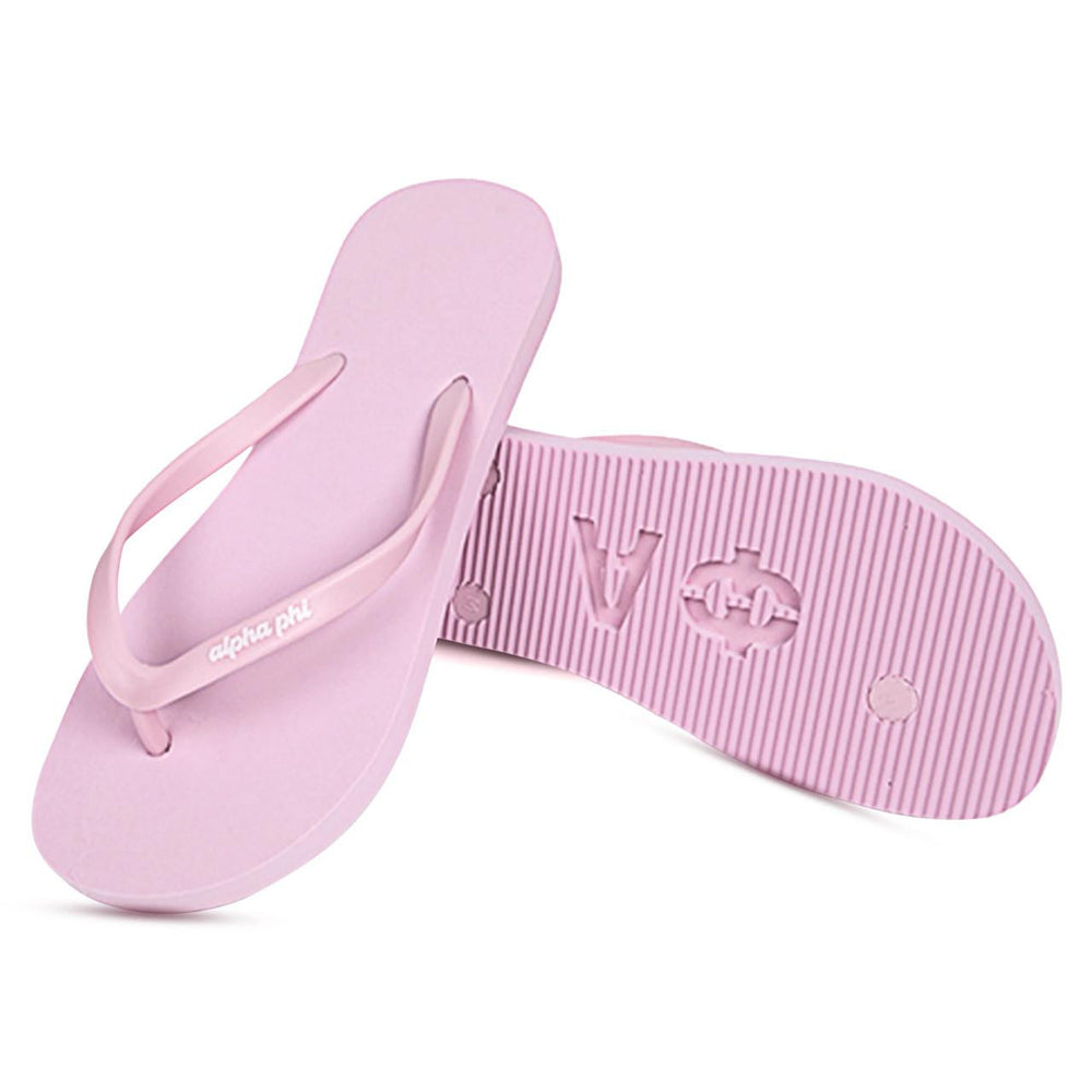 Sorority Shop Alpha Phi Flip Flops Alpha Phi Flip Flops